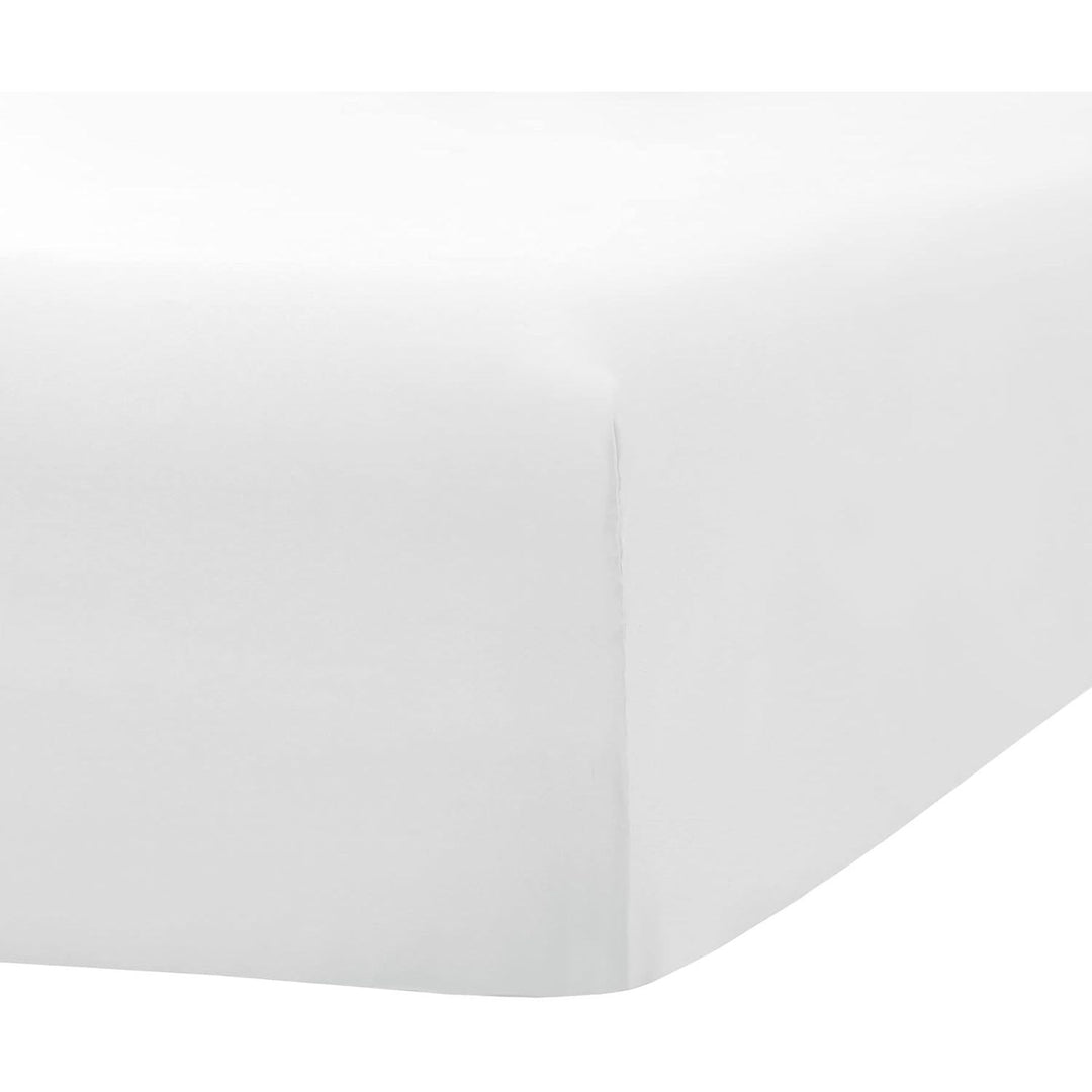 Ghooss Deep Pocket Fitted Sheet,White King Fitted Sheet Only,Hotel Luxury 1500 Bedding - Wrinkle, Fade and Stain Resistant-1 Pack,White,King