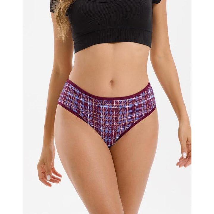 492 INNERSY Women's Breathable Cotton Cheeky Underwear Stylish Hipster Panties 6-Pack XL - Just Closeouts Canada Inc.X004BTUKTN