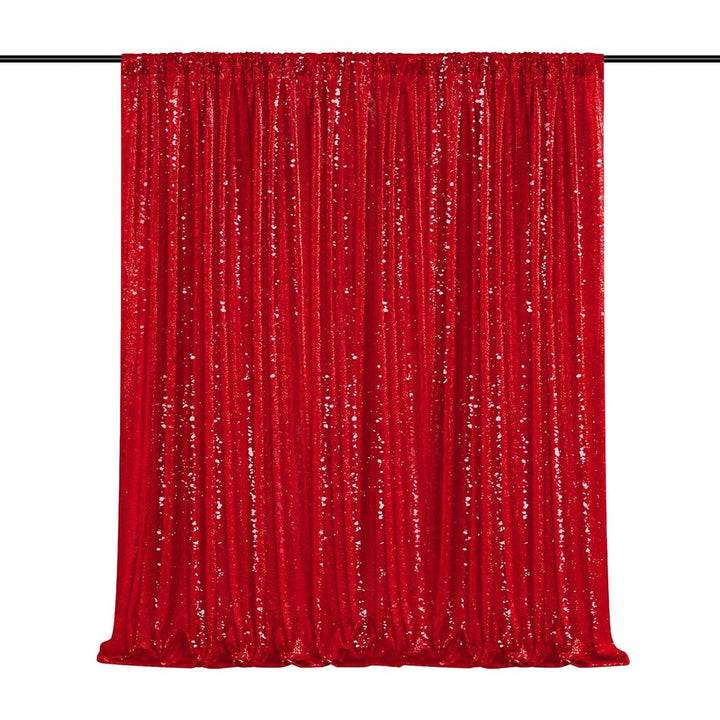 4ft x 8ft Red Sequin Backdrops Glitter Curtain Photography Background Valentine's Day Baby Shower Decorations - Just Closeouts Canada Inc.X004A9H0ID
