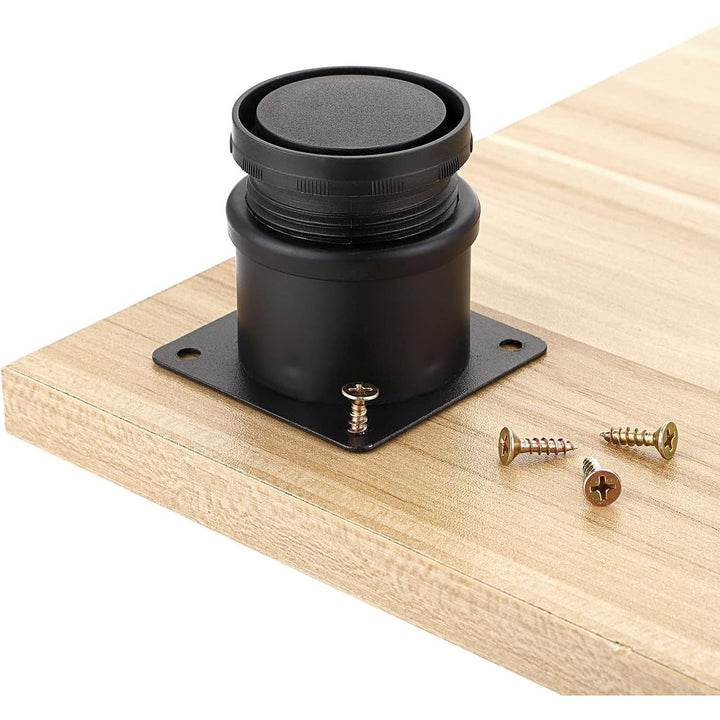 4Pcs 2 Inch Stainless Steel Furniture Legs Feets - Metal Adjustable Furniture Risers Heavy Duty Replacement Legs Extenders for Cabinet Desk Table Sofa Chair - Just Closeouts Canada Inc.