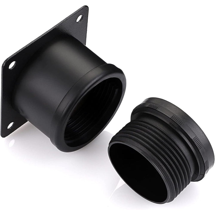 4Pcs 2 Inch Stainless Steel Furniture Legs Feets - Metal Adjustable Furniture Risers Heavy Duty Replacement Legs Extenders for Cabinet Desk Table Sofa Chair - Just Closeouts Canada Inc.