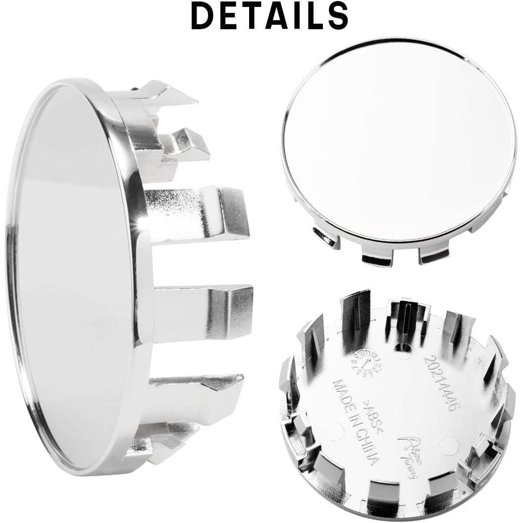 4pcs Wheel Center Caps 70mm /65mm Chrome Silver for 40342 - EA210 Armada (2007 - 2012), Pathfinder (2005 - 2008), Frontier(2005 - 2007) - Just Closeouts Canada Inc.