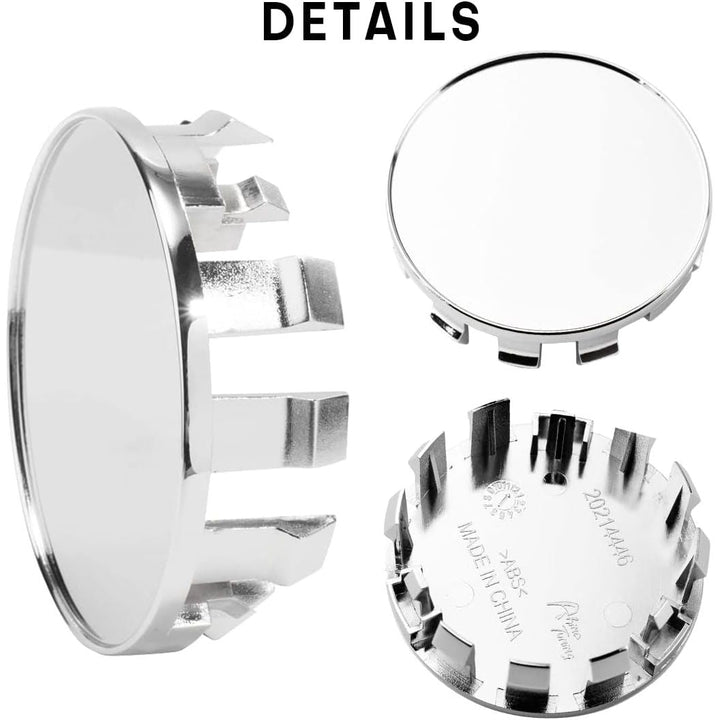 4pcs Wheel Center Caps 70mm /65mm Chrome Silver for 40342 - EA210 Armada (2007 - 2012), Pathfinder (2005 - 2008), Frontier(2005 - 2007) - Just Closeouts Canada Inc.