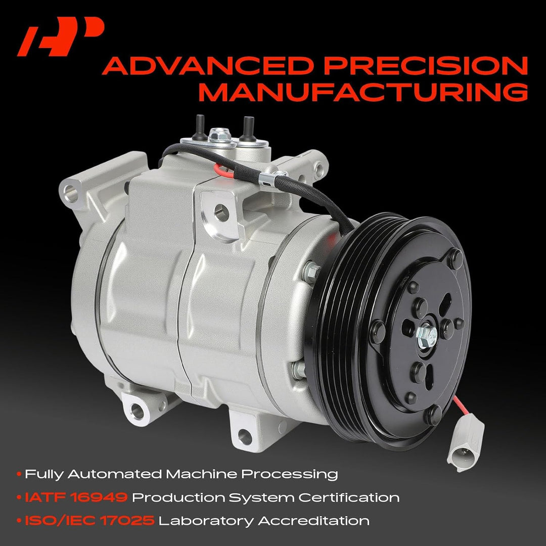 5-Groove HS18 A/C Compressor with Clutch for Mazda 3 2.0L, 2010–2013 - Just Closeouts Canada Inc.