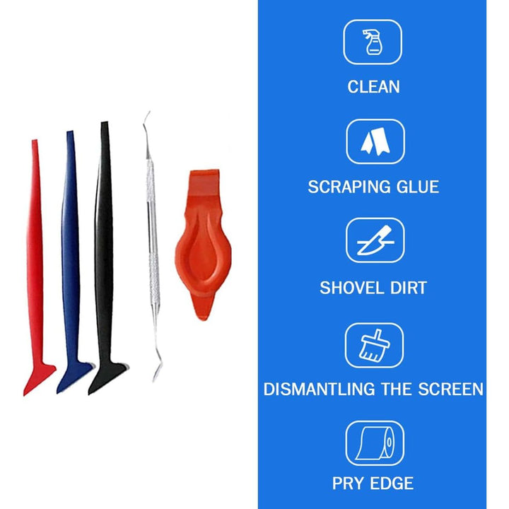 5-Piece Vinyl Wrap and Window Tint Detail Tool Kit - Just Closeouts Canada Inc.X004XWER0B