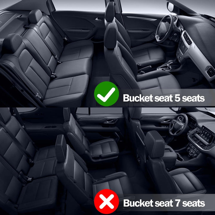 5 Seater ONLY Cargo Mat for 2010-2024 Toyota 4Runner Accessories Cargo Mat Seat Backrest 2 in 1 Mat All-Weather TPE Black Trunk Cargo Liner for 4Runner Accessories(Fit W/O Sliding Tray) - Just Closeouts Canada Inc.