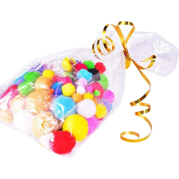 500 Yards Gold Curling Ribbons, Shiny Glitter Laser Balloon Ribbon Balloon String Thin Ribbons for Party Decoration Gift Wrapping Hanging for Christmas New Year Birthday Wedding Shower