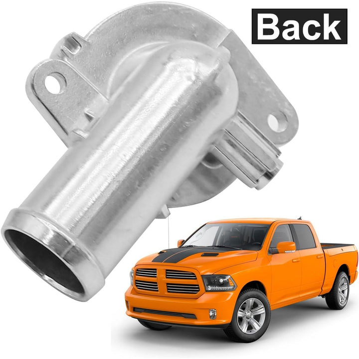 5184570AG Thermostat Housing Assembly Replacement for Jeep Replacement for Cherokee 2014 2015 2016 2017 2018 2019 2020 2021 2022, Replace 5184570AH, 5184570AI, 5184570AJ - Just Closeouts Canada Inc.