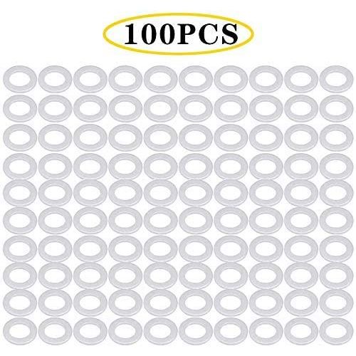 100 PCS Oil Drain Plug Gasket Washers Seals Rings 94109-14000 for Honda Civic Ridgeline Odyssey CRV CR-V Oil Crush Washers