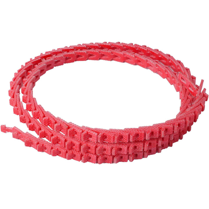 5FT Power Twist V Belt 1/2-Inch x 5 Feet A Type, Adjustable Link V Belt Drive Belt Perfect for Lathes, Table Saws and Other Woodworking Tools (Red) - Just Closeouts Canada Inc.