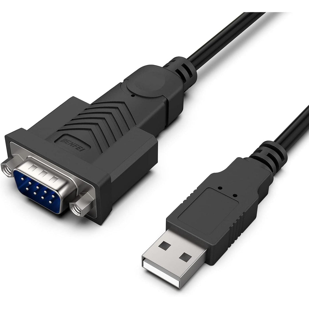 6-Foot USB-A to RS-232 DB9 Serial Adapter Cable - Just Closeouts Canada Inc.