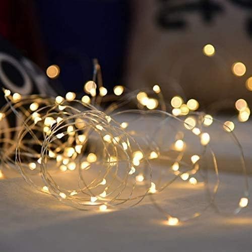 6 Pack Fairy Lights Battery Powered, 7FT 20LED Mini String Lights, Firefly Lights Mason Jar Lights, Small Twinkle Lights for Vases DIY Table Centerpiece Wedding Craft Decoration - Just Closeouts Canada Inc.