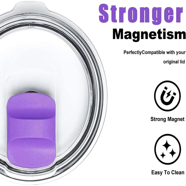 6 Pcs Magnetic Slider Replacement, Replacement Magnetic Slide Block, Yeti Accessories, Magslider Replacement Compatible with Yeti Lid 10 oz, 16 oz, 20 oz, 26 oz, 30 oz(6 color) - Just Closeouts Canada Inc.
