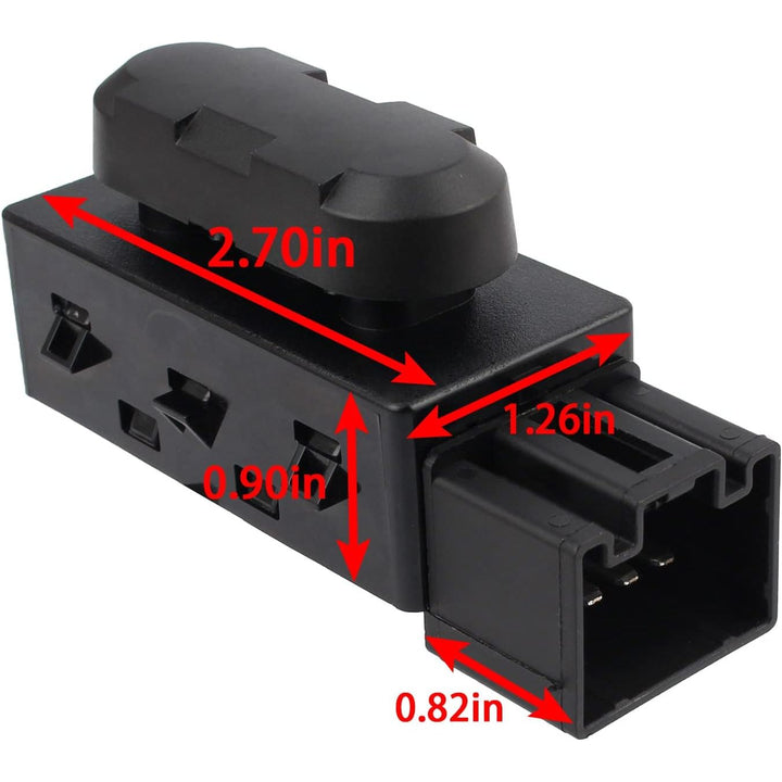 6-Way Driver Power Seat Switch – 8-Pin, 9L3Z14A701A / PSW5 - Just Closeouts Canada Inc.