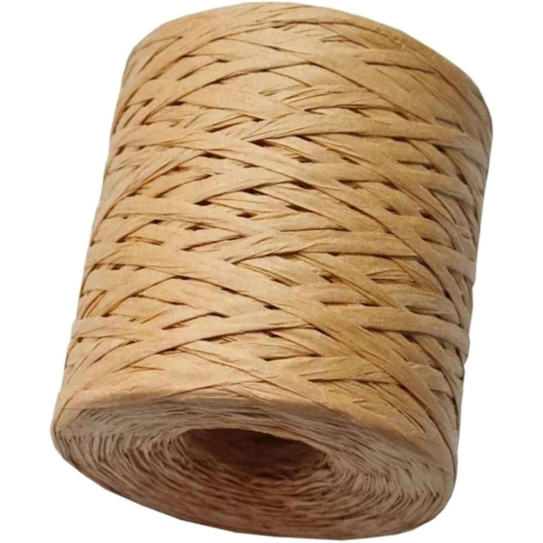 218 Yards Raffia Ribbon for Gift Wrapping Easter Raffia Paper Craft Ribbon for Gift Birthday Packing Paper Natural Materials Natural Raffia Paper Raffia Ribbon
