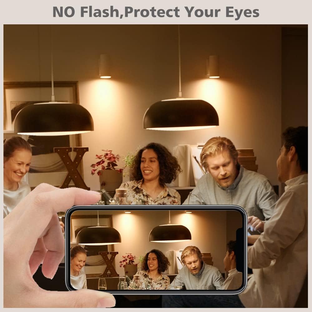 PAR20 LED Bulbs 5000K Daylight White, 7W 600LM 50W 60W Equivalent, Dimmable Spot Light Bulb, E26 Base, Indoor Outdoor Flood Light for Recessed Lighting, 20-Pack