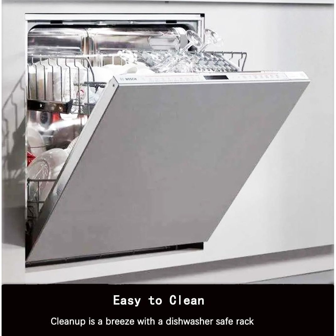 Steam and Roast Rack - Compatible with Ninja Foodi Possible Cooker Pro 8.5 Qt MC1000, MC1001, MC1010 Series Slow Cooker Crock Pot Stainless Steel