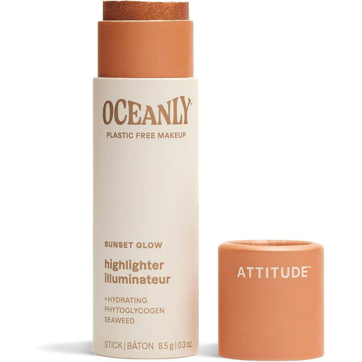 Attitude Oceanly Highlighter Stick (Sunset Glow, Unscented) - 8.5g
