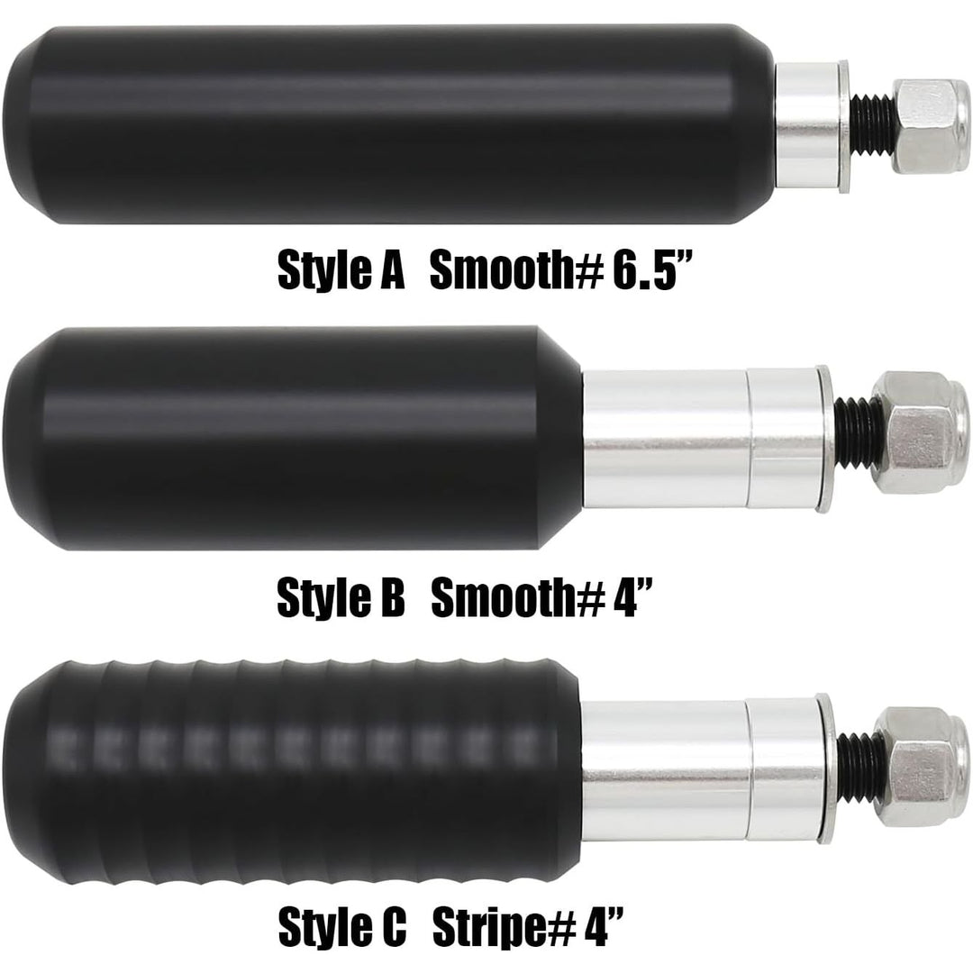Motorcycle 6.5" Upper Shock Mount Frame Sliders Falling Crash Protector Guards Falling Side Protector No Cut Kits for Dyna 2006-2017 (Style A)