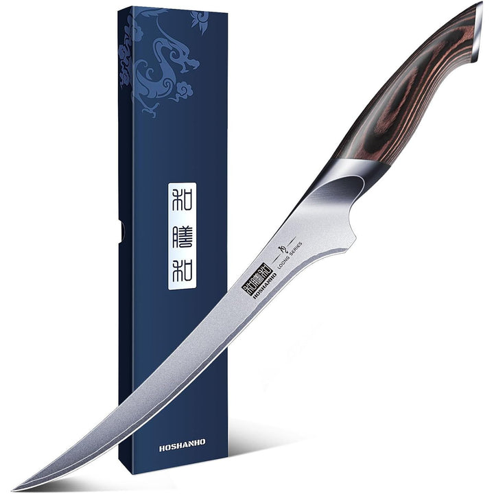 Fillet Knife 9 Inch, Super Sharp Japanese Fish Boning Knife
