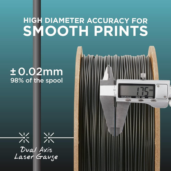 PLA PRO Filament, Purple 3D Printing PLA Filament 1.75mm 1kg - PolyLite 3D Printer PLA Filament, Dimensional Accuracy +/- 0.03mm, Compatible with Most 3D Printer, Purple