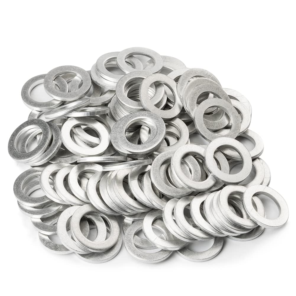 500PCS Oil Crush Washers Drain Plug Gaskets Washers Seals Rings 94109-14000 for Honda Civic Ridgeline Odyssey CRV CR-V Drain Plug Gaskets