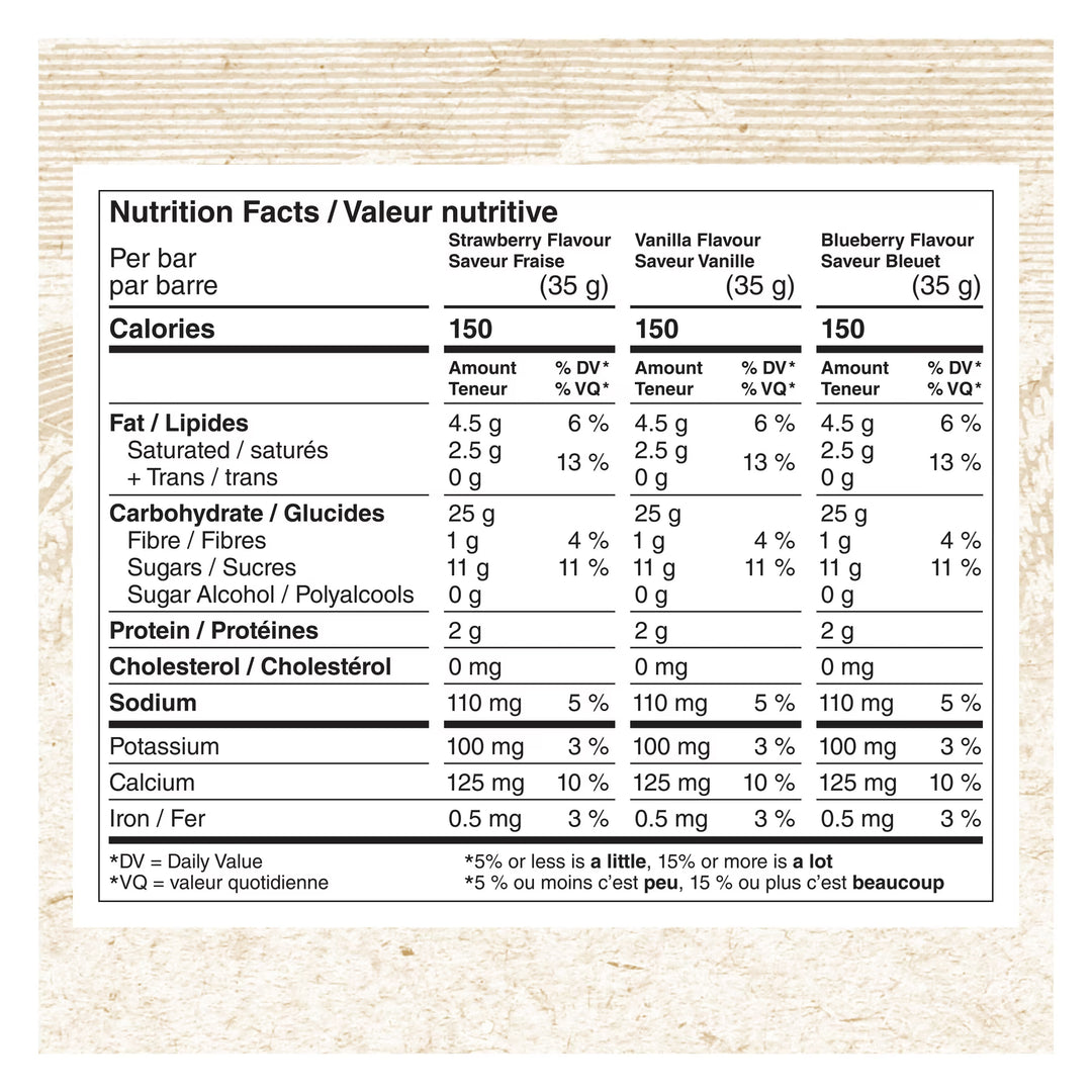 Quaker Yogurt Variety Pack Strawberry Blueberry Vanilla 30 Granola Bars, 1.05kg