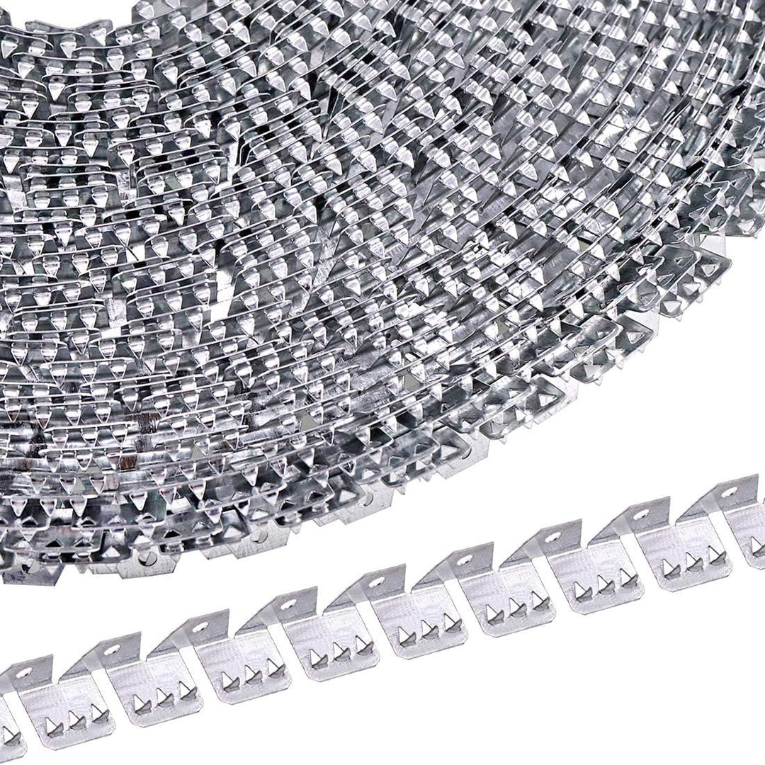 65 ft Flexible Metal Upholstery Tack Strip, 3-Tooth Grip - Just Closeouts Canada Inc.X002BRCNPB