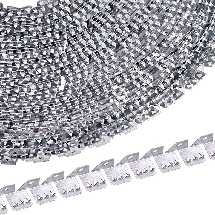 65 ft Flexible Metal Upholstery Tack Strip, 3-Tooth Grip - Just Closeouts Canada Inc.X002BRCNPB