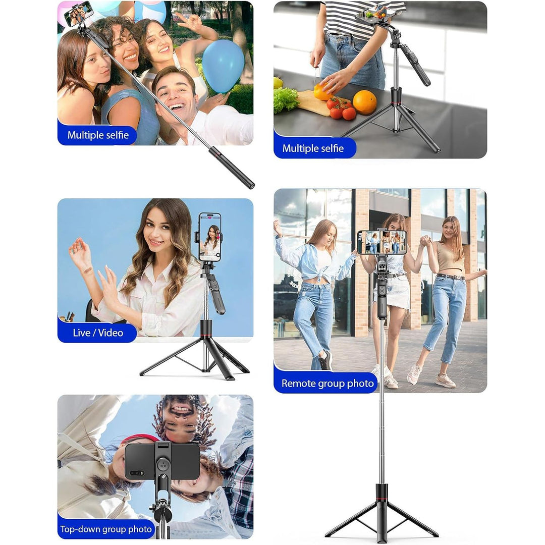 67-Inch Extendable Phone Tripod with Remote Shutter - Just Closeouts Canada Inc.X004WI743X