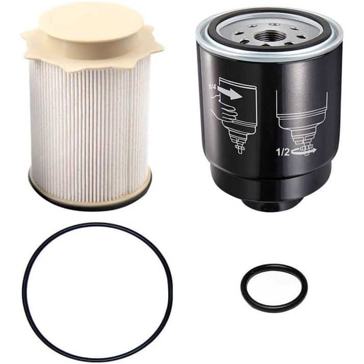 6.7L Cummins Fuel Filter Water Separator Set | Replacement for 2013 - 2018 Dodge Ram 2500 3500 4500 5500 6.7L Cummins Turbo Diesel Engines | Replaces 68197867AA, 68157291AA - Just Closeouts Canada Inc.