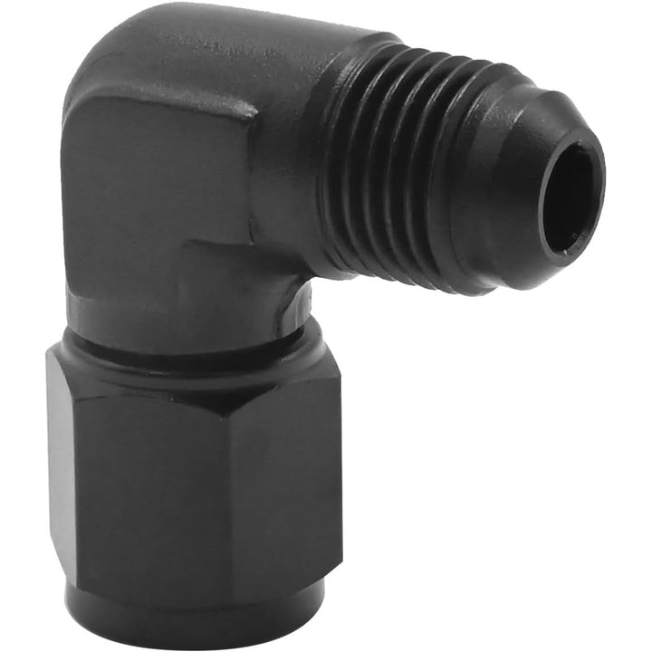 6AN 90° Female-to-Male Swivel Fitting Adapter – Black, 1 Piece - Just Closeouts Canada Inc.