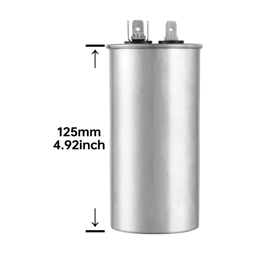 70 uF ±5% 70 MFD 370/450 V CBB65 Round Run Start Capacitor for AC Motor Run or Fan Start and Cool or Heat Pump Air Conditione - Just Closeouts Canada Inc.