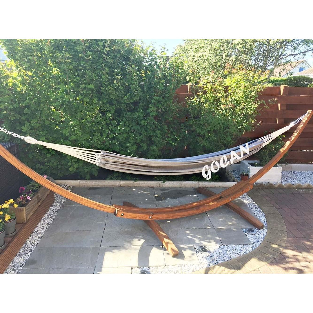 Double 2 Person XXL Hammock, 220 x 150cm, Grey