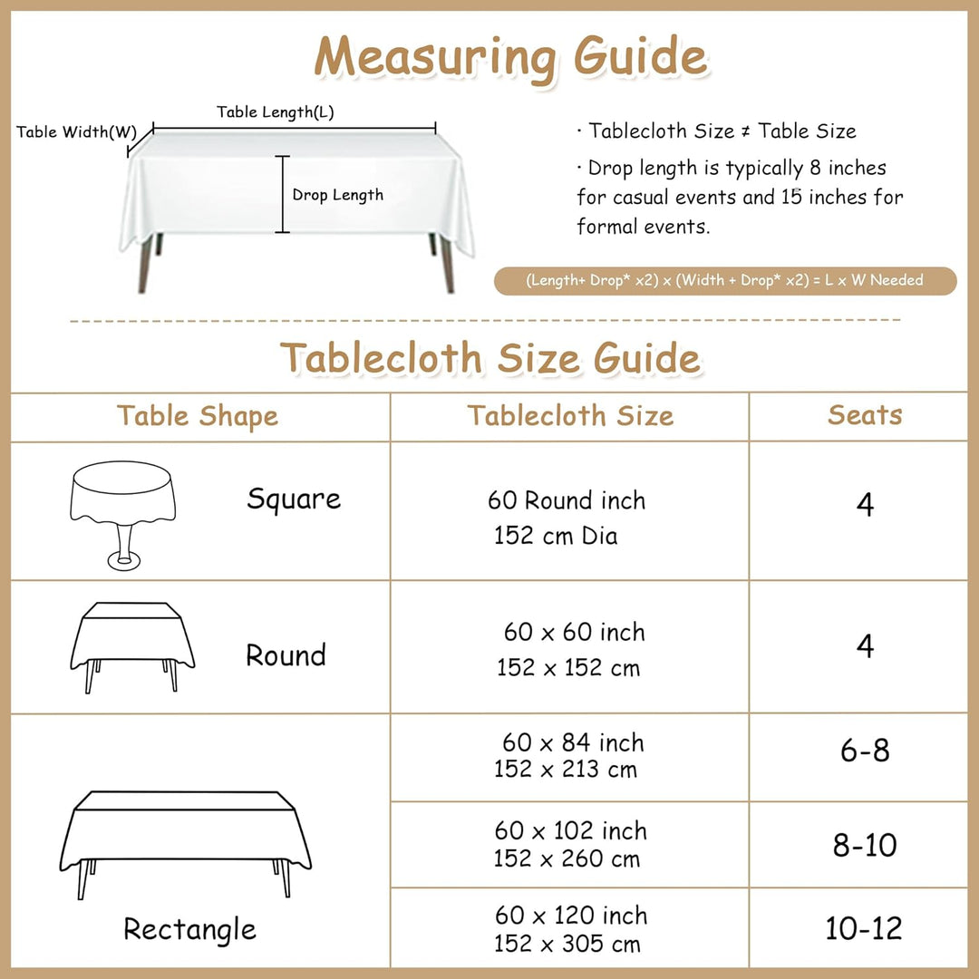 Faux Linen Table Cloth Nappe Table Rectangulaire 60x84 Inch, Boho Tablecloth Dustproof Table Cover for Kitchen Party Holiday Christmas Wedding Banquet, Beige with Black Tassels