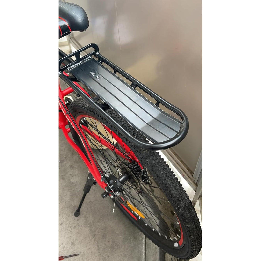 Bike Rear Rack Retractable Aluminum Alloy Bicycle Cargo Rack Mount Ebike Luggage Carrier Electric Bike Seat Post Rack