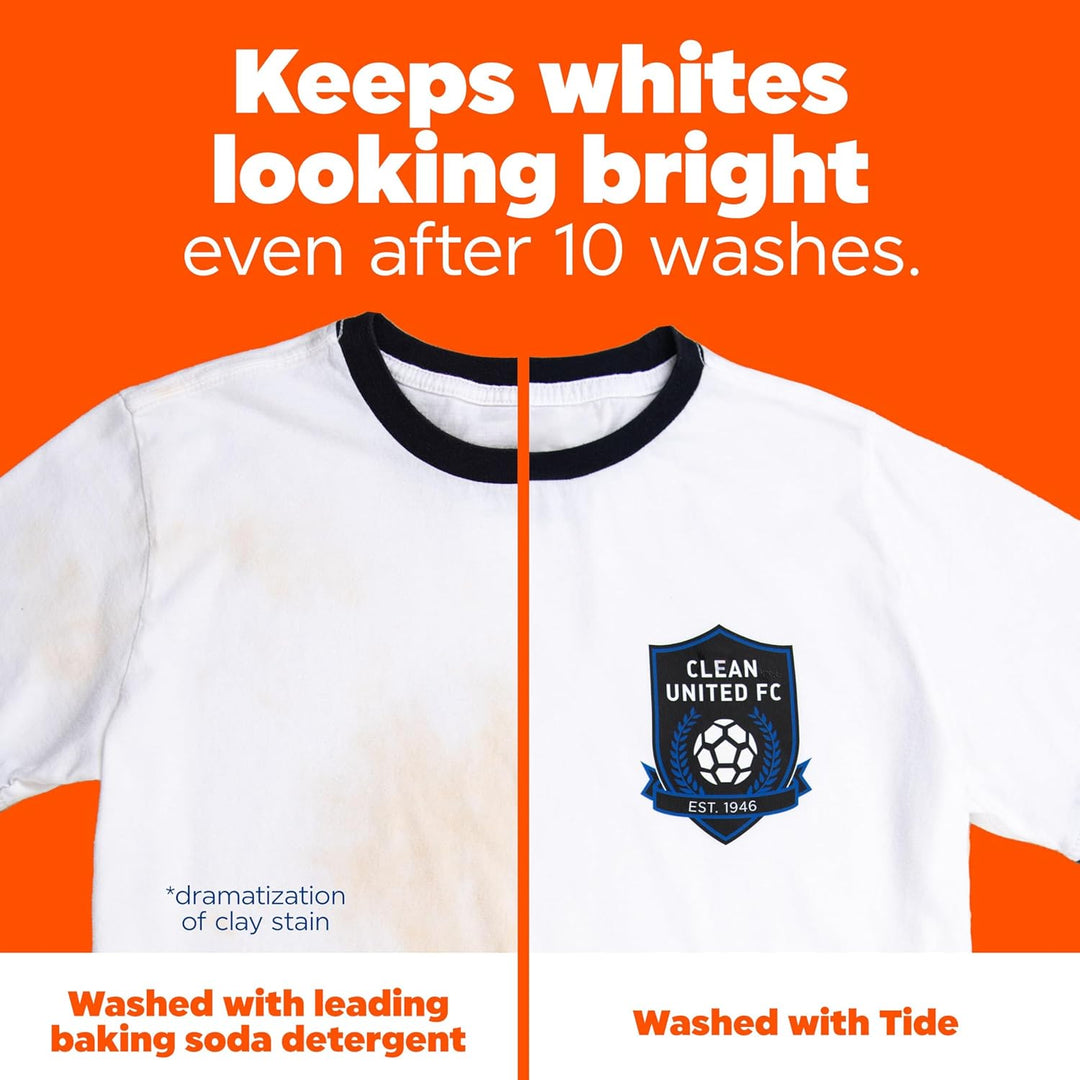 Tide Power PODS White Laundry Detergent Pacs Brilliant Whitening + Color Protect, 63XL Count