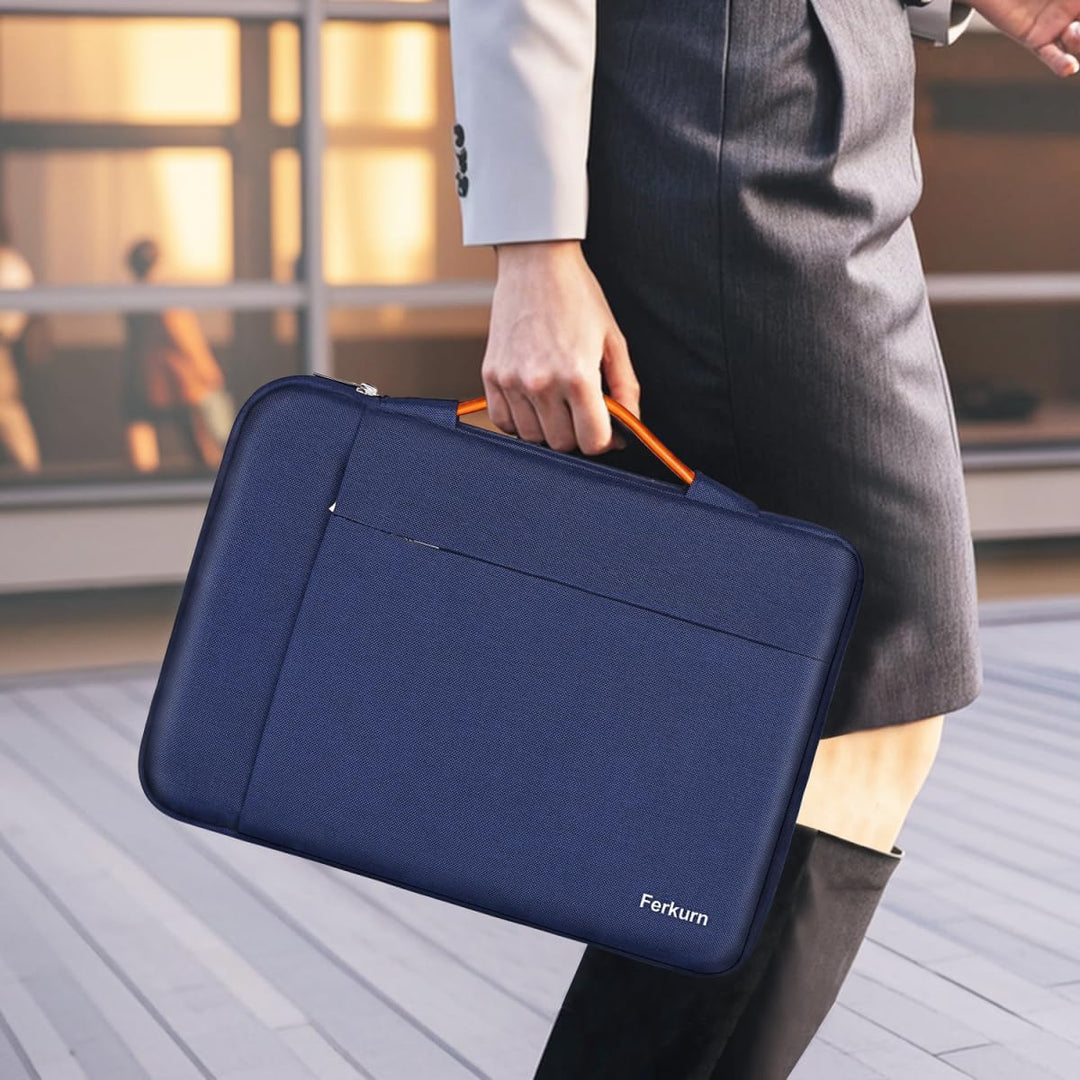 Laptop Case Sleeve Cover Chromebook Case Compatible with Macbook Air/Pro, ipad, Surface Pro, Acer, HP, Dell, ASUS, Lenovo, Waterproof Laptop Case for Men Women, Blue, 13.3 inch