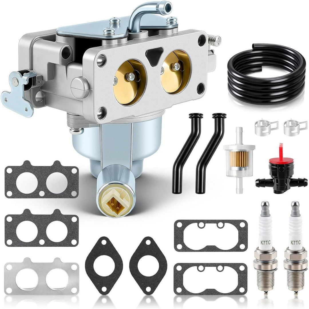 796997 V-Twin Carburetor Kit with Fuel Hose, Clamps & Spark Plugs - Just Closeouts Canada Inc.