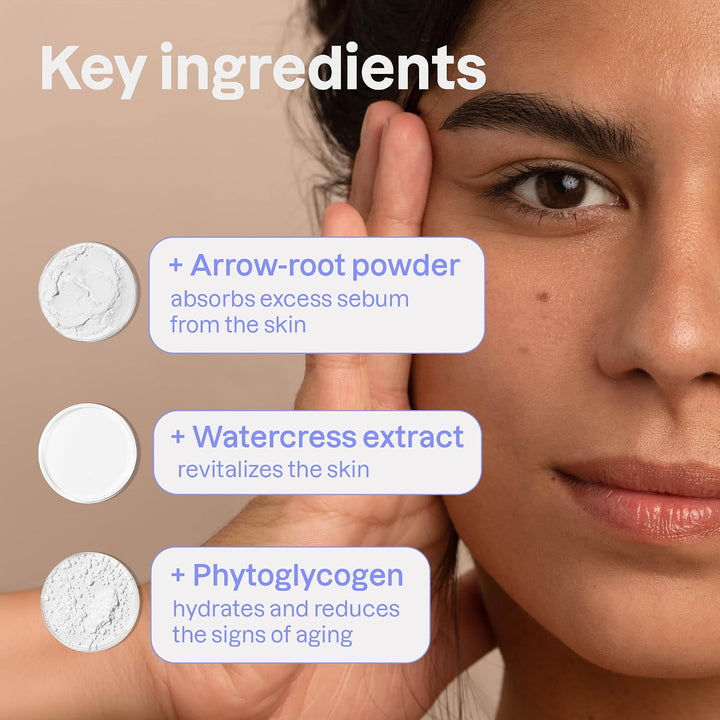 ATTITUDE Oceanly Face Cream Stick, Made in Canada, EWG Verified, Plastic-free, Plant & Mineral-Based Ingredients, Vegan & Cruelty-free Beauty Products, PHYTO MATTE, Unscented, 8.5 grams