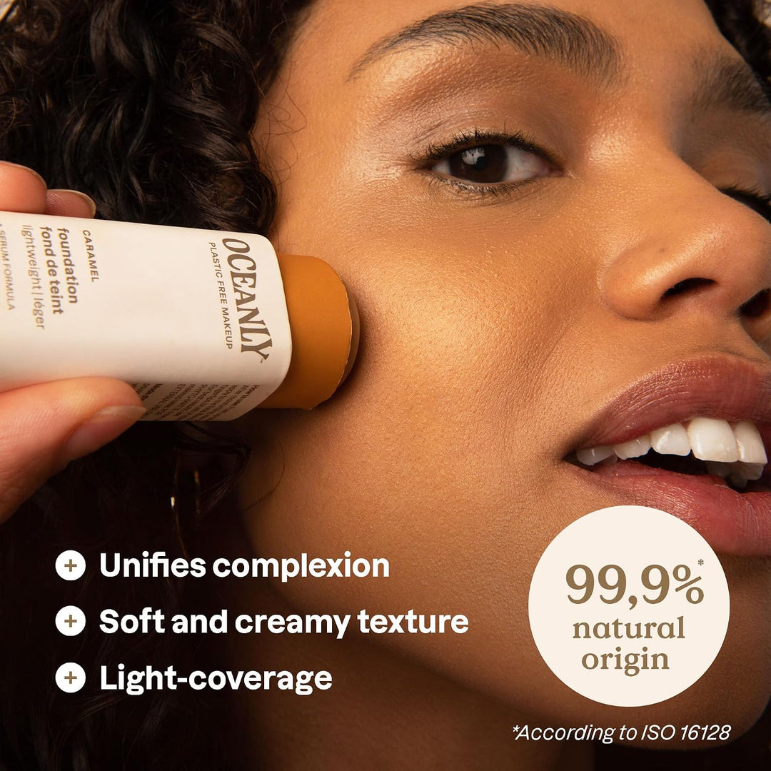 Attitude Oceanly Lightweight Foundation (Caramel, Unscented) - 12g