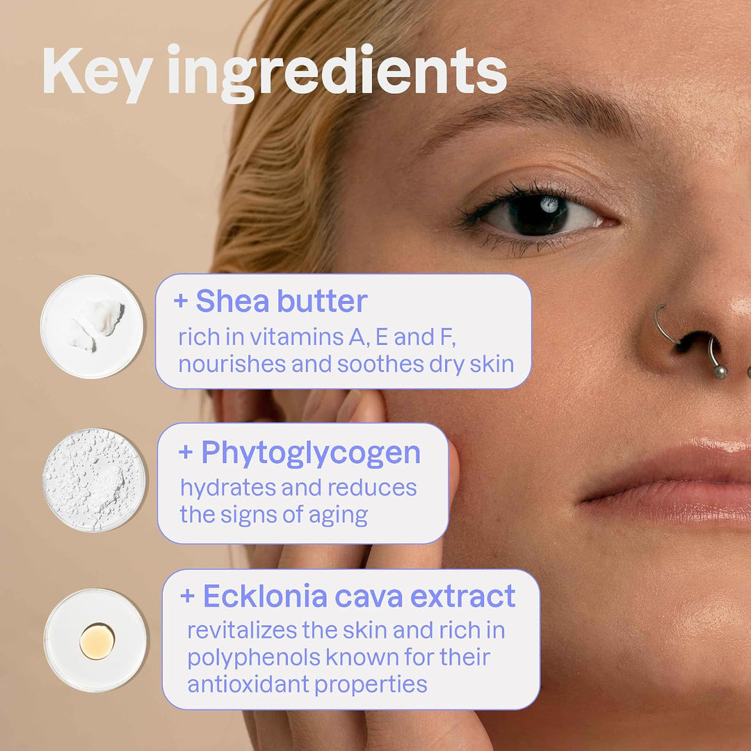 ATTITUDE Oceanly Eye Cream Stick, Made in Canada, EWG Verified, Plastic-free, Plant & Mineral-Based Ingredients, Vegan Beauty Products, PHYTO CALM, Unscented, 8.5 grams