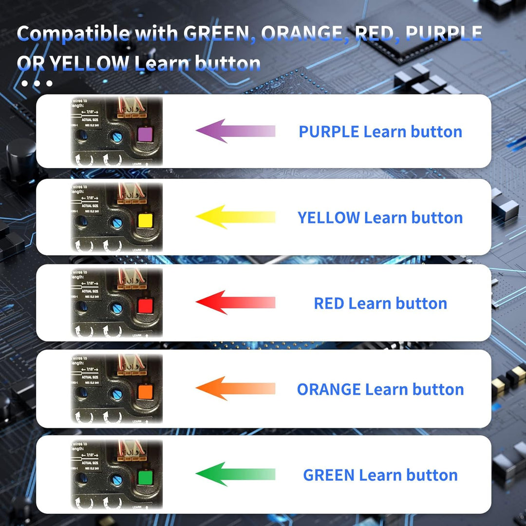 893MAX Door Opener Remote, for LiftMaster/Chamberlain/Craftsman Door Opener, Replaces 893LM G953EV - P2 371LM 373LM 890MAX 971LM 973LM（2 Pack） - Just Closeouts Canada Inc.