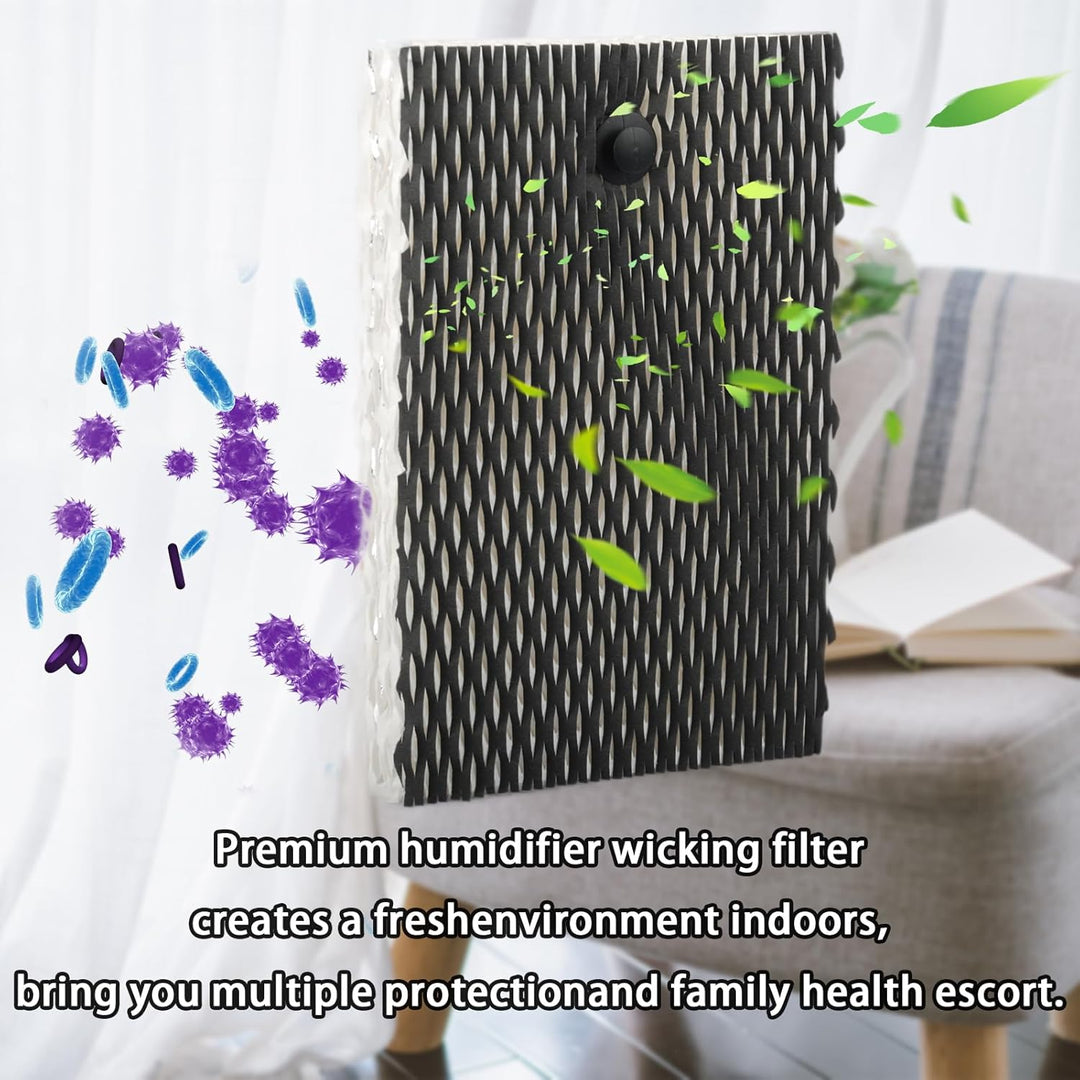 8Pack BWF100 Humidifier Wick Filter, Replacement Humidifier Filter E Compatible with Bionaire BCM630 BCM645 BCM646 BCM655 BCM657 BCM658 BCM4600 BCM4655 BCM5520 BCM5521 Humidifier - Just Closeouts Canada Inc.