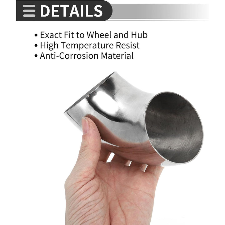 90° Stainless Steel Mandrel-Bend Exhaust Elbow, 2.35-Inch OD - Just Closeouts Canada Inc.