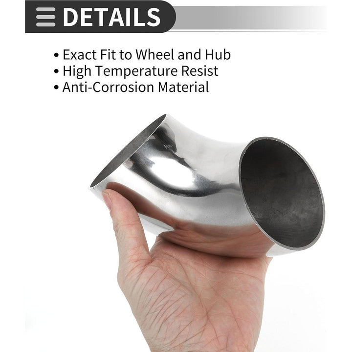 90° Stainless Steel Mandrel-Bend Exhaust Elbow, 3-Inch OD - Just Closeouts Canada Inc.