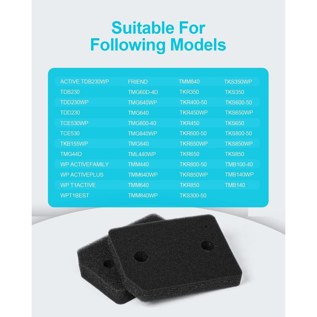 9164761 Foam Filter Replacement for All Miele T1 Heat Pump Tumble Dryers TMB540WP TKS850WP TKG840WP TKS650WP TKB150WP TKG450WP TCJ680WP TCE520WP Parts (5) - Just Closeouts Canada Inc.