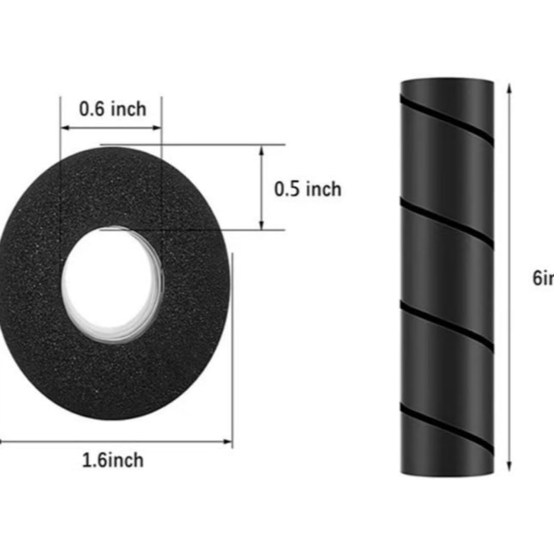 Eight black bed frame leg toe protectors, view 2