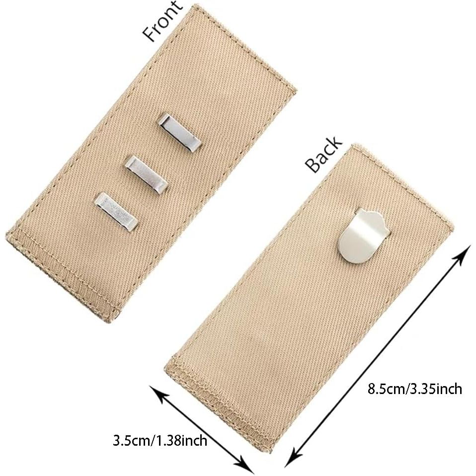10-piece assorted trouser waist extenders, view 2