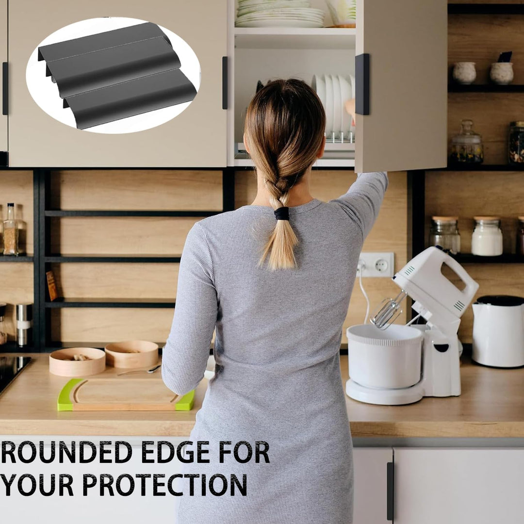 22 Gray 120 mm Concealed Cabinet Finger-Edge Pulls, image 5